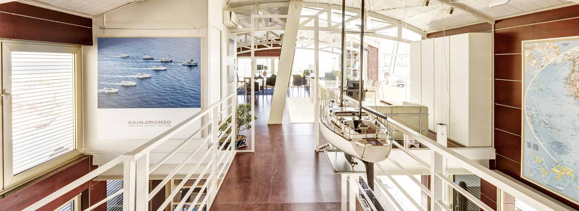 Gli uffici di Yacht Time